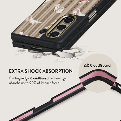 Late Again - Samsung Galaxy Z Fold 5 Case 3