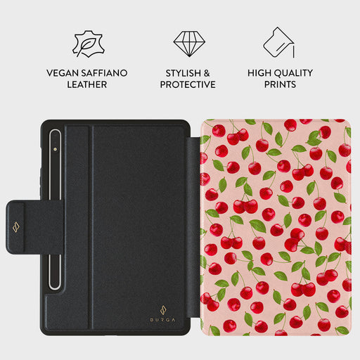 Afternoon Treat - Cherry Samsung Galaxy Tab S8/S7 Case 2