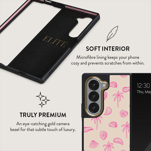 Beach Please - Samsung Galaxy Z Fold 6 Case 6