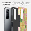 Amalfi Coast - Colorful Floral Xiaomi Redmi Note 11 Pro Case 2