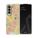 Amalfi Coast - Colorful Floral Samsung Galaxy Z Fold 4 Case 34