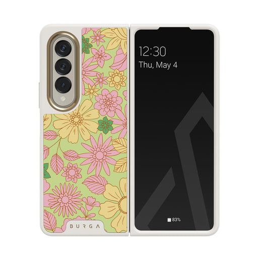 Amalfi Coast - Colorful Floral Samsung Galaxy Z Fold 4 Case 34