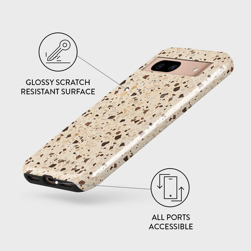 Distant Noise - Terazzo Google Pixel 8a Case 3