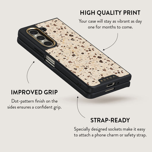 Distant Noise - Terazzo Samsung Galaxy Z Fold 5 Case 5