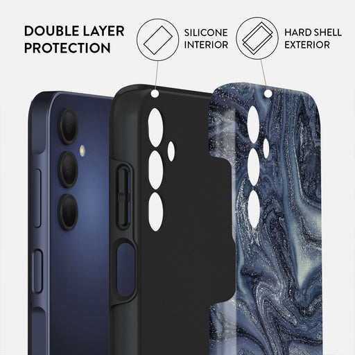 Navy Trench - Blue Samsung Galaxy A15 4G / 5G Case 2
