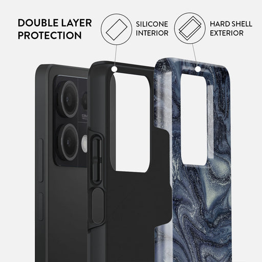 Navy Trench - Blue Xiaomi Redmi Note 13 5G Case 2