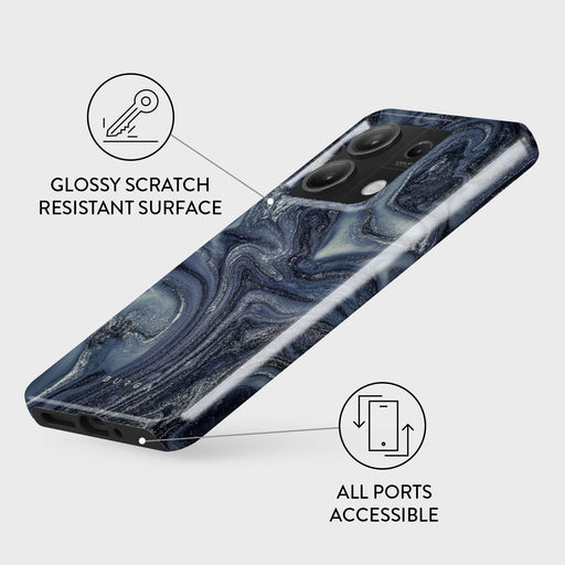 Navy Trench - Blue Xiaomi Redmi Note 13 5G Case 3