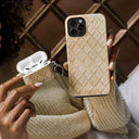 Simply Cream - Quilted Xiaomi 13T Pro Case 7