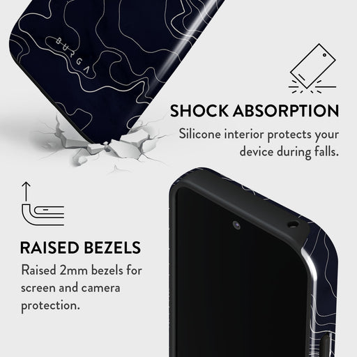 Drifting Shores - Line Art Google Pixel 9 Pro Case 4