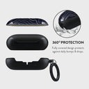 Drifting Shores - Line Art Samsung Galaxy Buds Case 2