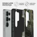 Misty Forest - Green Marble Samsung Galaxy S25 Ultra Case 2