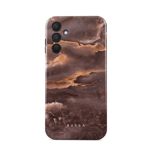 Fire Wood - Brown Marble Samsung Galaxy A15 4G / 5G Case 1