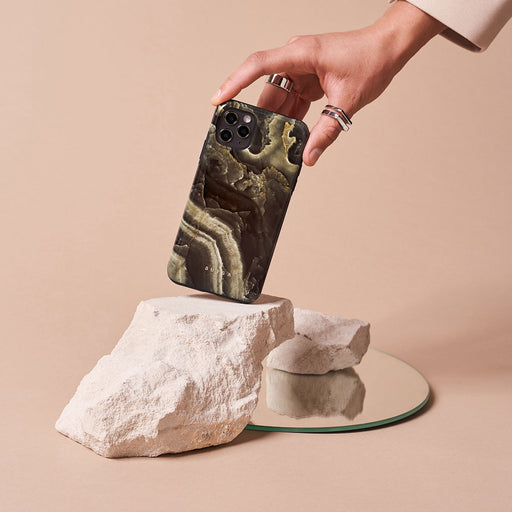 Misty Forest - Green Marble Samsung Galaxy S24 Case 12