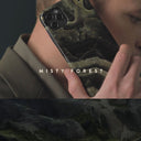 Misty Forest - Green Marble Samsung Galaxy S24 Case 9