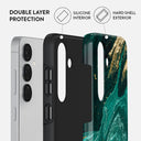 Emerald Pool - Elegant Samsung Galaxy S25 Plus Case 2