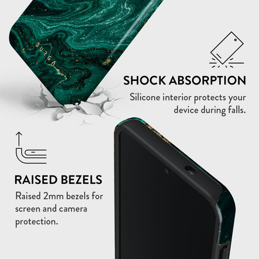 Emerald Pool - Elegant Samsung Galaxy S25 Case 4
