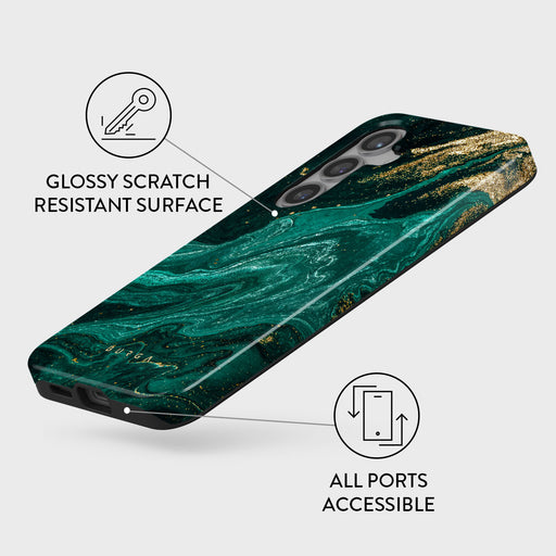 Emerald Pool - Elegant Samsung Galaxy S24 Plus Case 7