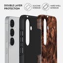 Toasted Chestnut - Brown Samsung Galaxy S25 Plus Case 2