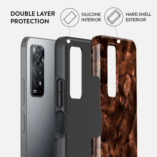 Toasted Chestnut - Brown Xiaomi Redmi Note 11 Pro+ Case 2