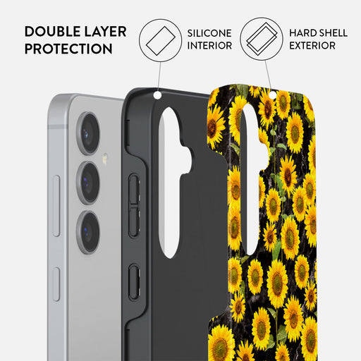 Sunflower Glimmer - Samsung Galaxy S24 Plus Case 6