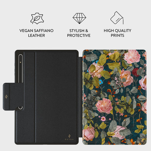 Bloomy Garden - Vintage Samsung Galaxy Tab S10 Ultra Case 2