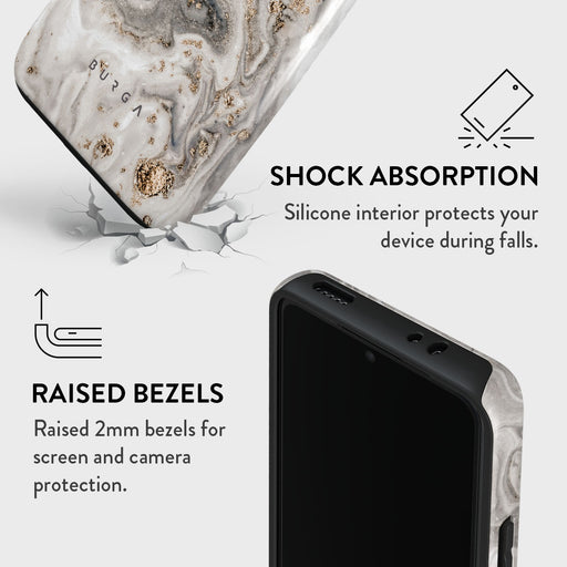 Snowstorm - Grey Marble Xiaomi 12T Pro Case 4