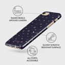 Midnight Kiss - Star iPhone SE (2020) Case 3