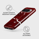 Iconic Red Ruby - Marble Google Pixel 9 Pro XL Case 3