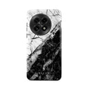 Fatal Contradiction - Black & White Marble OnePlus 13 Case 1