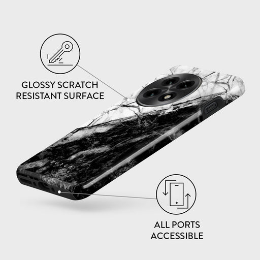 Fatal Contradiction - Black & White Marble OnePlus 13 Case 3