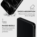 Noir Origin - Black Marble Samsung Galaxy A36 5G Case 4