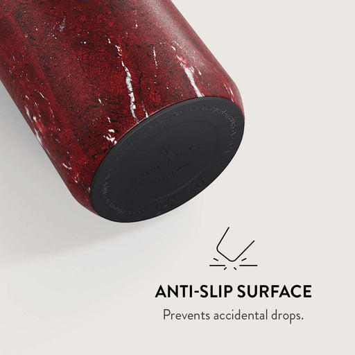 Iconic Red Ruby - Marble Water Bottle 5