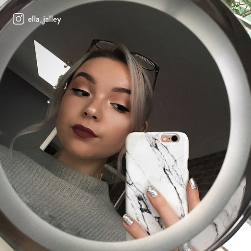 Satin White - Marble Samsung Galaxy Z Fold 4 Case 24