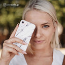 Satin White - Marble Samsung Galaxy Z Fold 4 Case 25