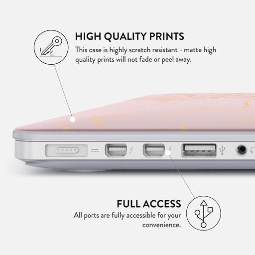 Peachy Gold  - Macbook Case 20
