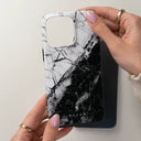 Fatal Contradiction - Black & White Marble OnePlus 13 Case 5