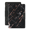 Rose Gold Marble - Samsung Galaxy Tab S9 FE Case 1