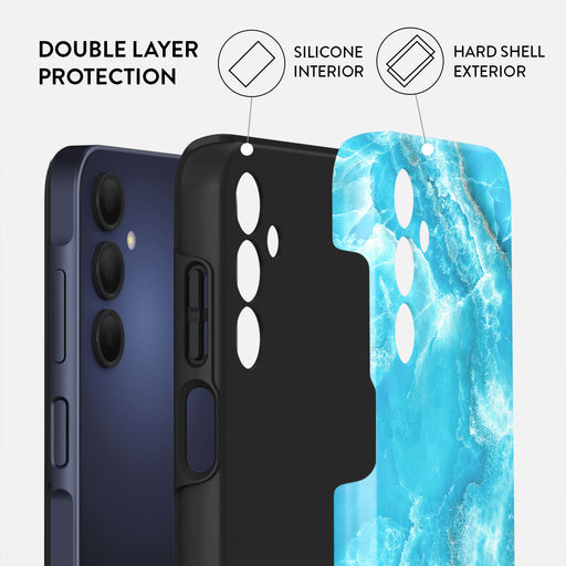 Ocean Waves - Blue Samsung Galaxy A15 4G / 5G Case 2