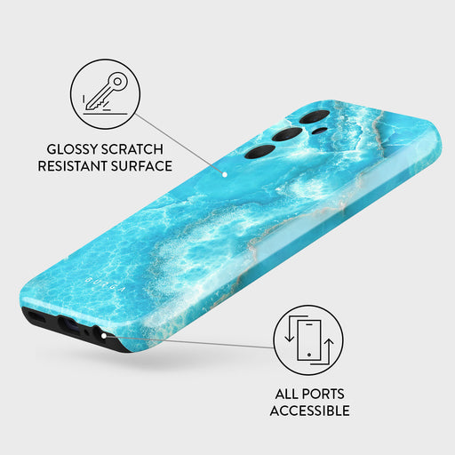 Ocean Waves - Blue Samsung Galaxy A15 4G / 5G Case 3