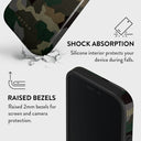 Tropical Green Camo - iPhone 16 Case 4