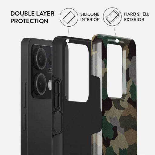 Tropical Green Camo - Xiaomi Redmi Note 13 5G Case 2