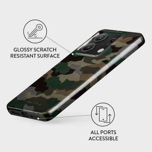 Tropical Green Camo - Xiaomi Redmi Note 13 5G Case 3