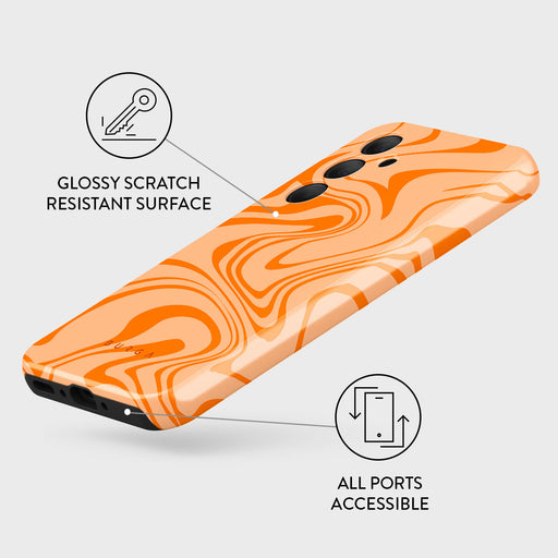 High Vibrations - Color Swirl Samsung Galaxy A35 Case 3