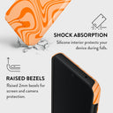 High Vibrations - Color Swirl Samsung Galaxy A35 Case 4