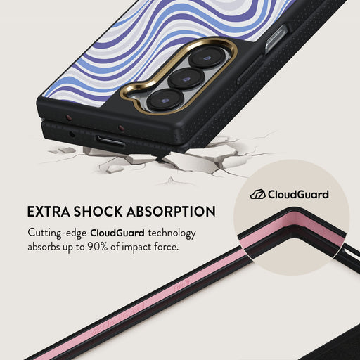 Stay Groovy - Samsung Galaxy Z Fold 6 Case 3