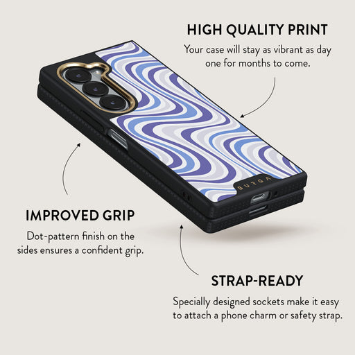 Stay Groovy - Samsung Galaxy Z Fold 6 Case 5