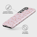 Nostalgic Pink - Flamingos Samsung Galaxy S22 Case 7