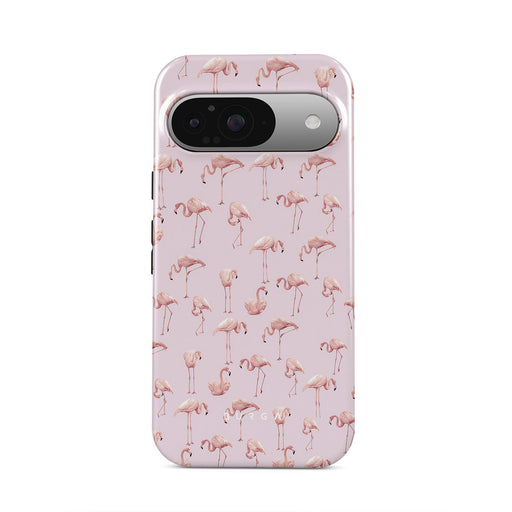 Nostalgic Pink - Flamingos Google Pixel 9 Case 1