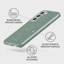 Mint Gelato - Dots Samsung Galaxy S22 Plus Case 3