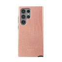 Pink Croco - Samsung Galaxy S24 Ultra Case